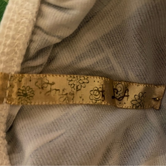 Fresh of LA Maxi Dress w/Wide Straps in Shades of Blue, Tan, and White.  Size 2X - Picture 4 of 5